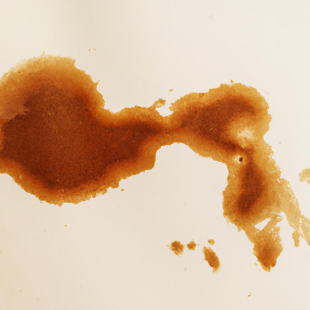 コーヒー汚れの特性